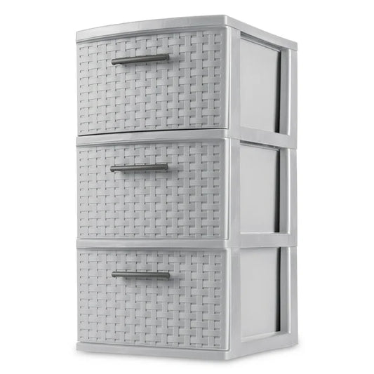 3 Drawer Sterilite Storage Tower